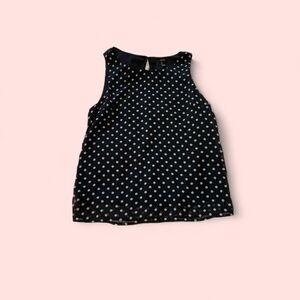 Forever 21 polka dot sleeveless blouse